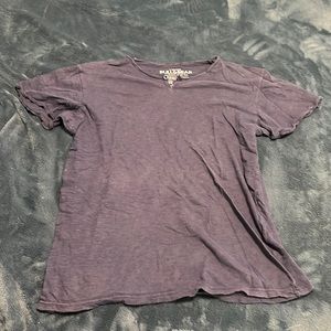 Pull & Bear Single Button Henley in medium